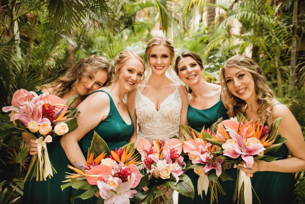 Highlighting Bridesmaids in your Puerto Vallarta Album