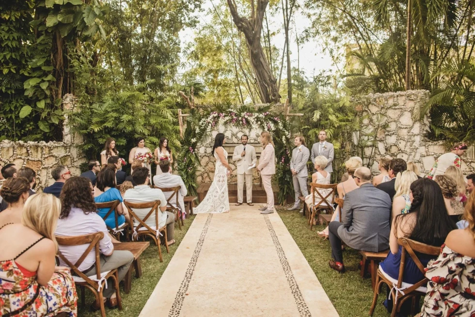 Garden & Terrace Wedding Photos in Puerto Vallarta