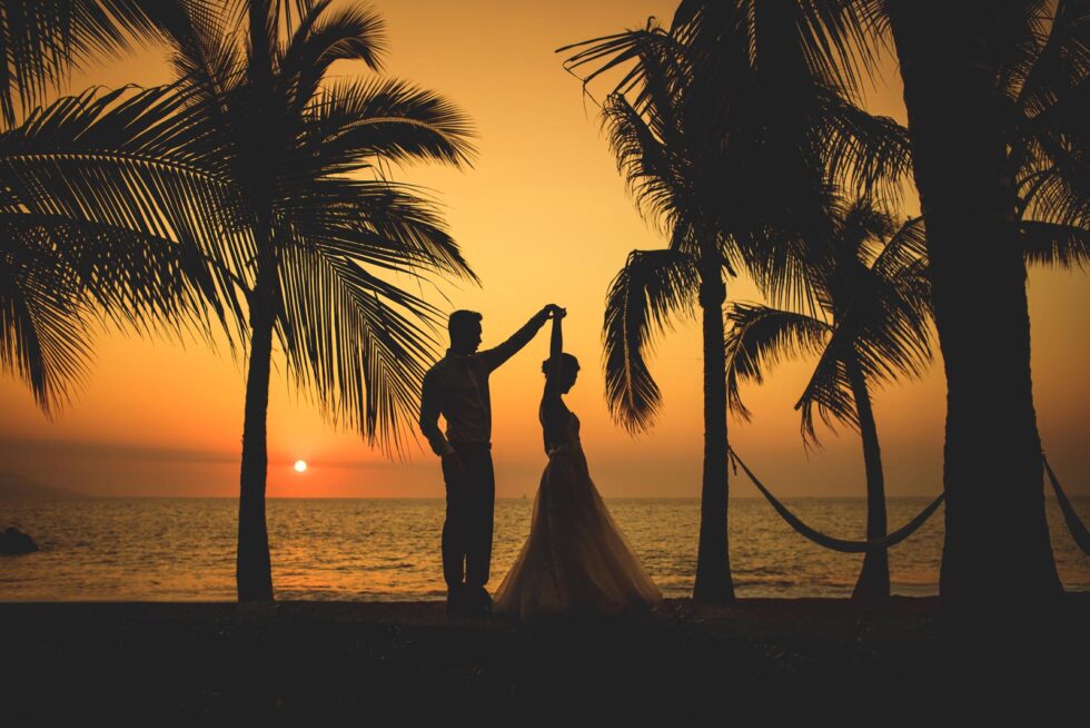Timeless Silhouettes: Sunset Backlit Shots in Puerto Vallarta